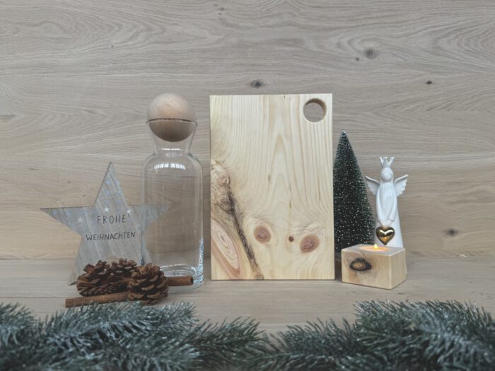 Zirben-Frühstücksset